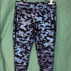Metallic torrid leggings